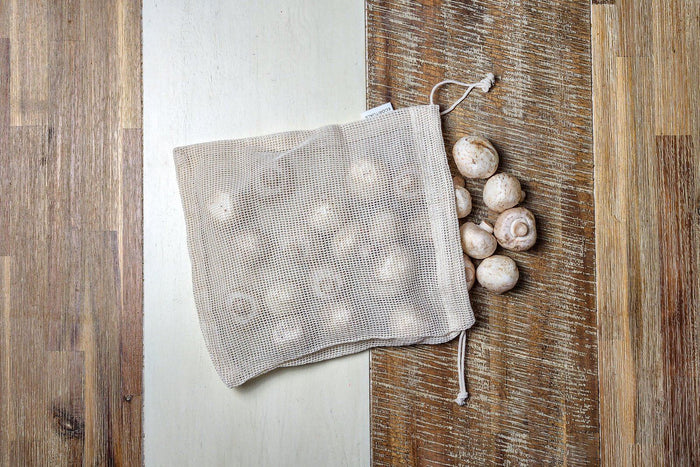 Cotton Mesh Produce Bag - M