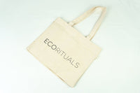 Reusable cotton canvas shopping bag