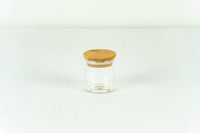 100ml Glass & Bamboo Jar - Natural