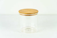 2L Glass & Bamboo Jar - Natural