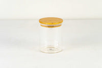 750ml Glass & Bamboo Jar - Natural