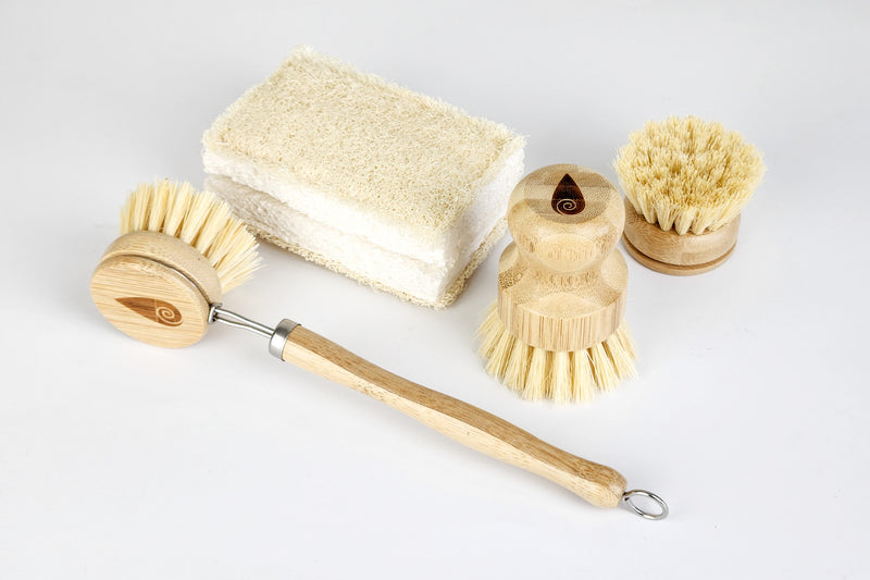 eco friendly cleaning brush set