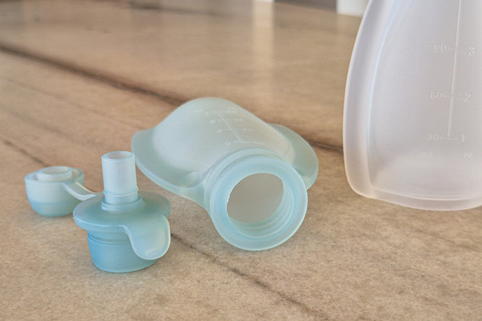 2 Pack - Reusable Silicone Food Pouches