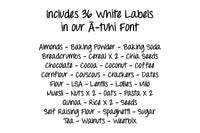 Standard Pantry Label Pack - 36 Labels
