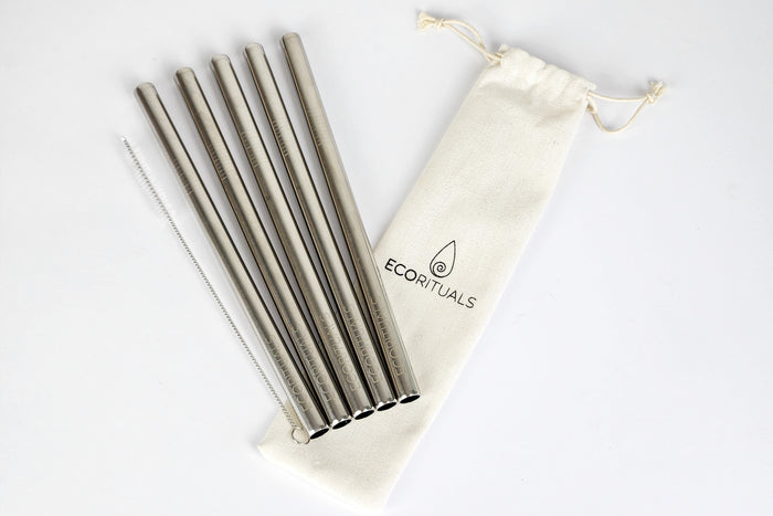 metal smoothie straw