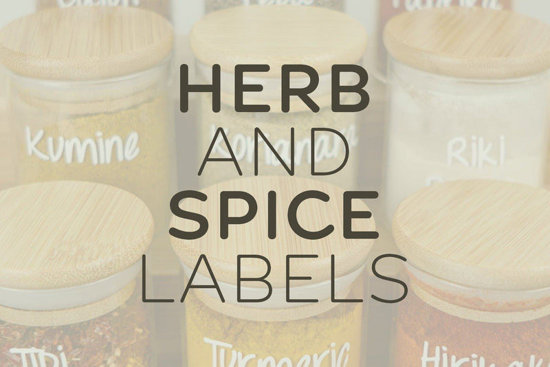 Herb & Spice Labels